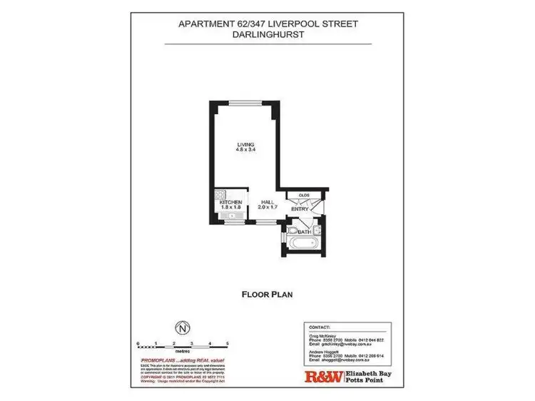Fifth view of Homely studio listing, 62/347 Liverpool Street, Darlinghurst NSW 2010
