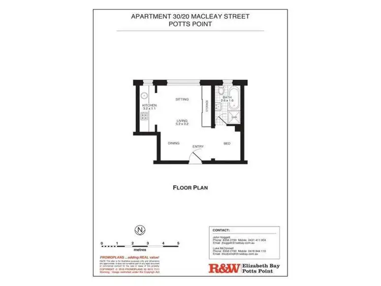 Fifth view of Homely apartment listing, 30/20 Macleay Street, Potts Point NSW 2011