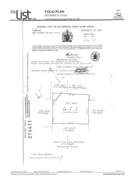 Seventh view of Homely land listing, Lot 1 Halls Track Road, Pelverata TAS 7150