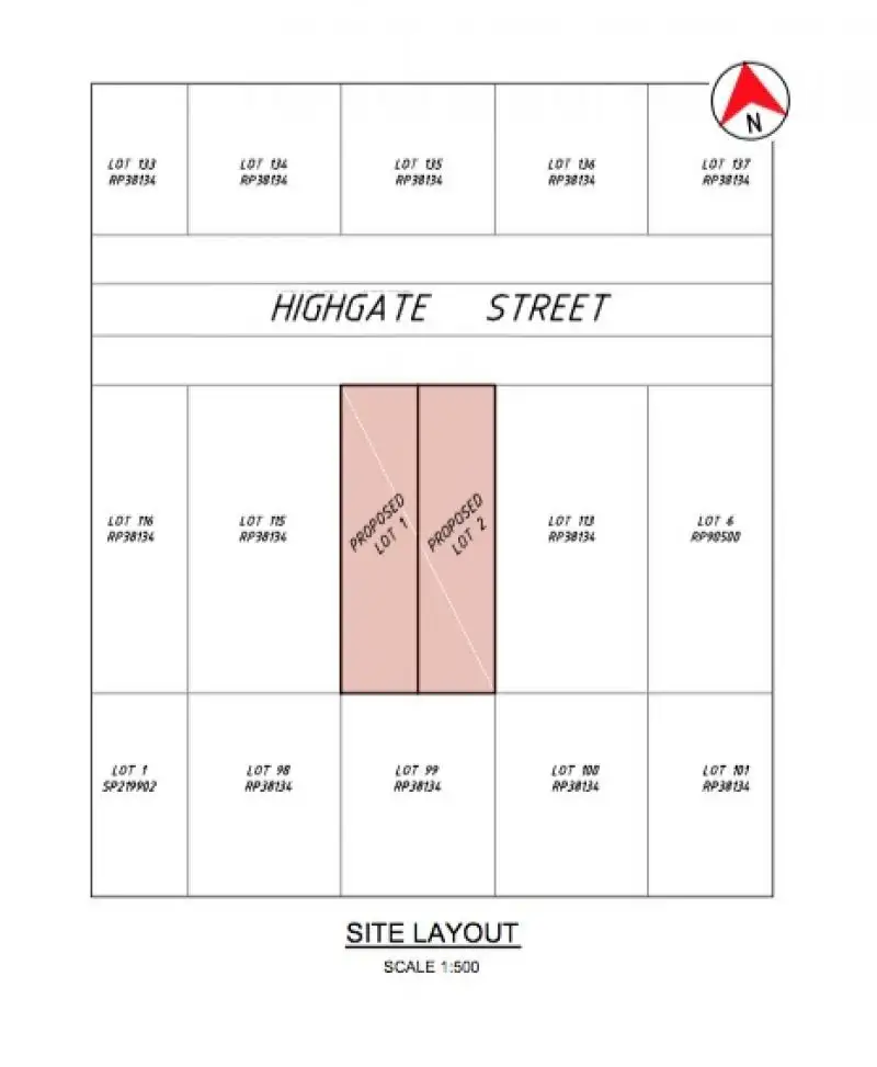 Main view of Homely land listing, lot 1, LOT lot 1, 57 Highgate Street, Coopers Plains QLD 4108