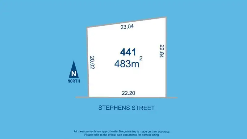Main view of Homely land listing, 4 Stephens Street (Lot 441, Horsham VIC 3400