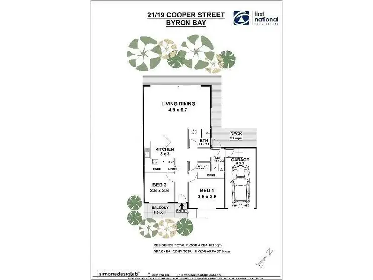 Third view of Homely unit listing, 21/11-19 Cooper Street, Byron Bay NSW 2481