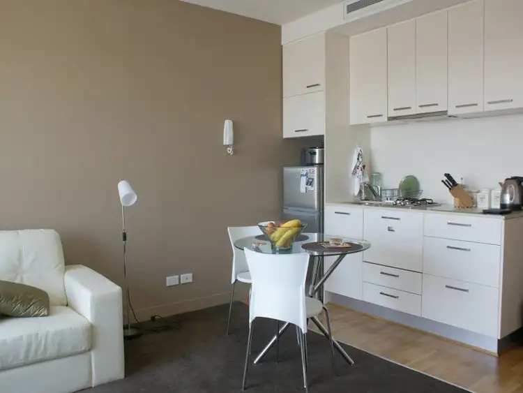 Second view of Homely apartment listing, 2703/288 Spencer Street, Melbourne VIC 3000