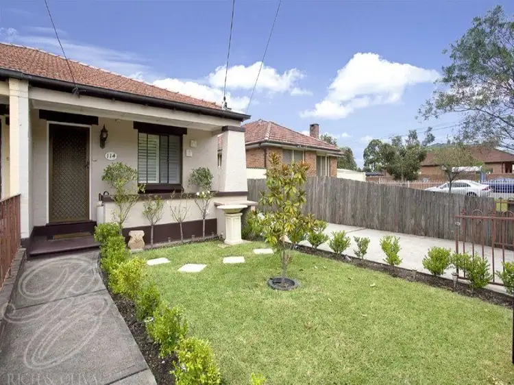 Main view of Homely semi-detached listing, 114 First Avenue, Belfield NSW 2191
