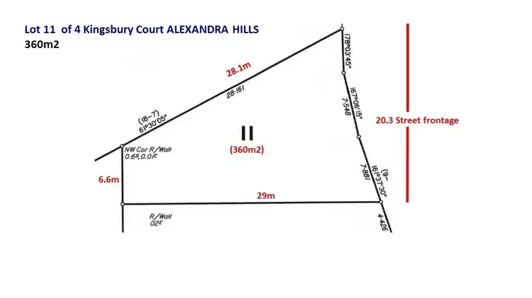 Main view of Homely land listing, LOT Lot 11, 4 Kingsbury Court, Alexandra Hills QLD 4161