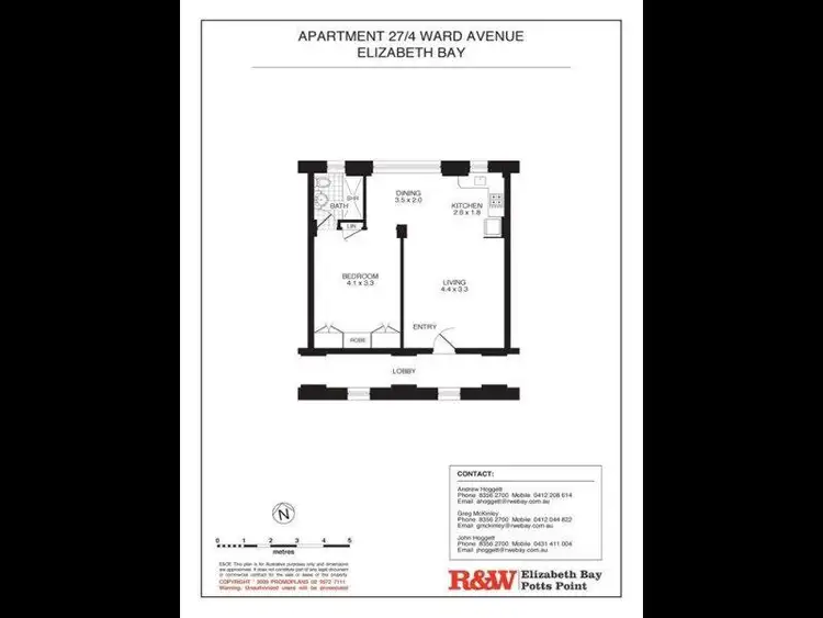 Fifth view of Homely apartment listing, 27/4 Ward Avenue - UNDER CONTRACT, Elizabeth Bay NSW 2011
