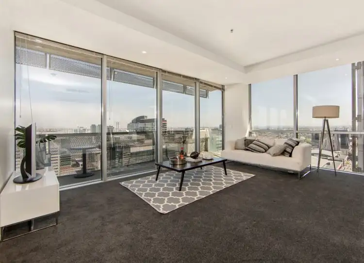 Main view of Homely apartment listing, 2605/620 Collins Street, Melbourne VIC 3000