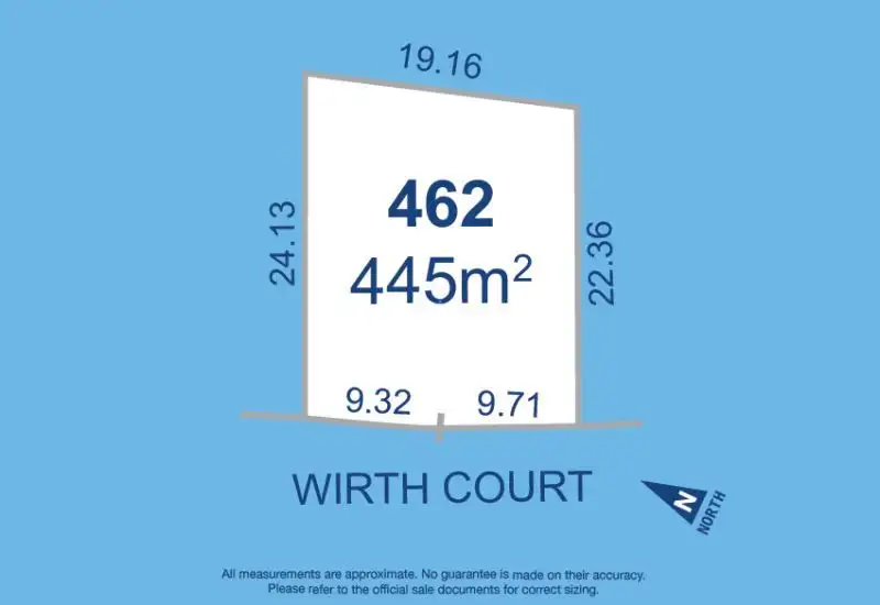 Main view of Homely land listing, 4 Wirth Court (Lot 462, Horsham VIC 3400