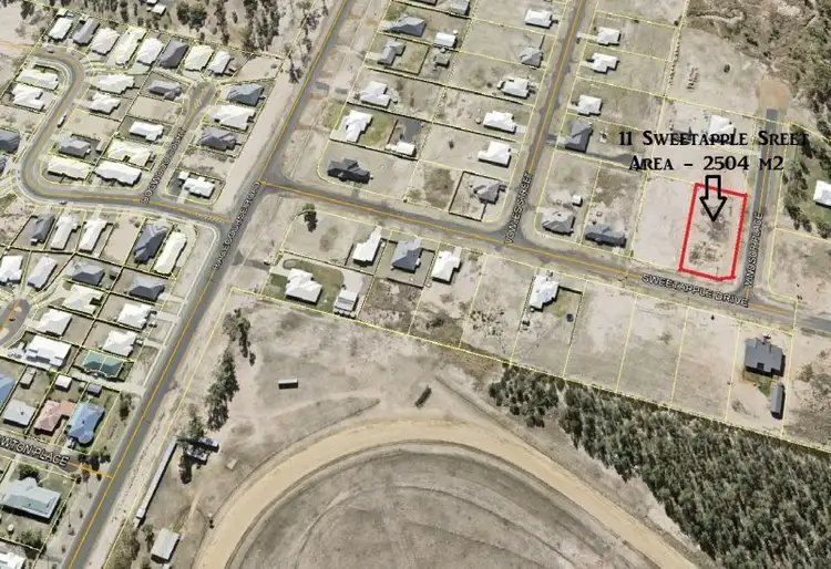 Main view of Homely land listing, 11 Sweetapple Street, Miles QLD 4415