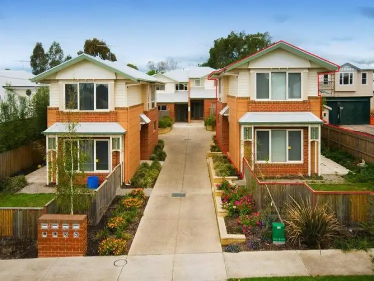 Main view of Homely townhouse listing, 4/27 Roxby Street, Manifold Heights VIC 3218