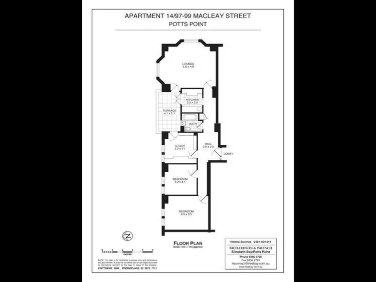 Fifth view of Homely apartment listing, 14/97-99 Macleay Street, Potts Point NSW 2011