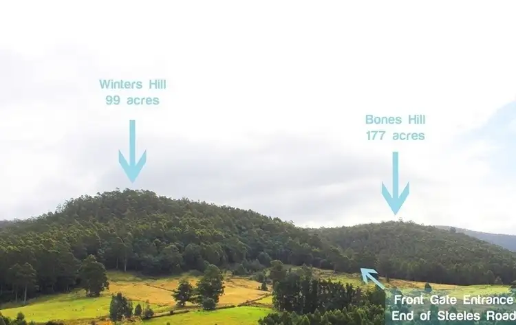Second view of Homely land listing, End Steeles Road, Nicholls Rivulet TAS 7112