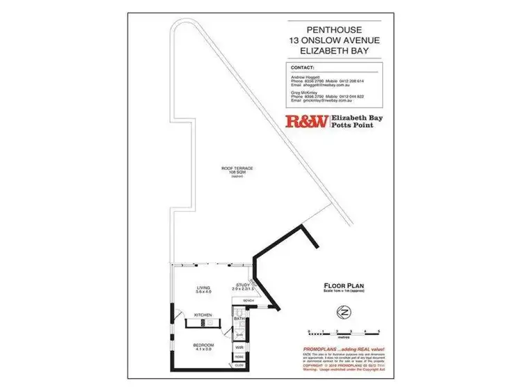 Fifth view of Homely apartment listing, 13 Onslow Avenue, Elizabeth Bay NSW 2011