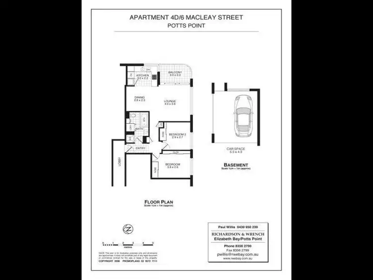 Fifth view of Homely apartment listing, 4D/6 Macleay Street, Potts Point NSW 2011