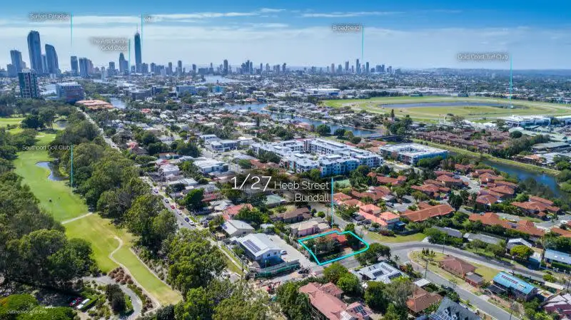 Main view of Homely house listing, 1/27 Heeb Street, Bundall QLD 4217