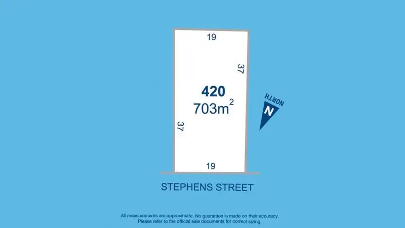 Main view of Homely land listing, 9 Stephens Street (Lot 420, Horsham VIC 3400