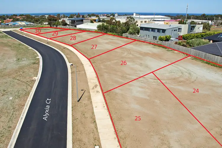 Lots 24 to 30 Alyxia Crt, Torquay VIC 3228
