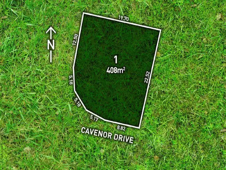 Main view of Homely land listing, Lot 1, 18 Cavenor Drive, Oakdowns TAS 7019