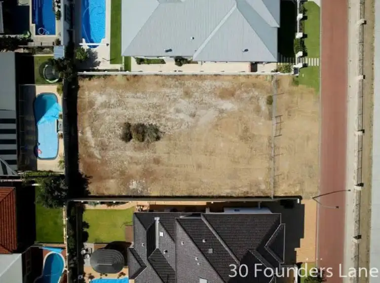 Third view of Homely land listing, 30 Founders Lane, Hillarys WA 6025