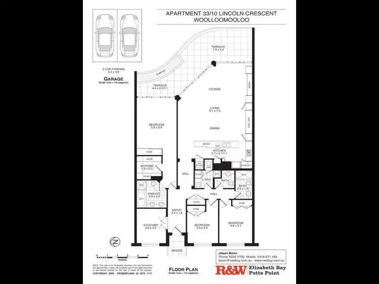 Fifth view of Homely apartment listing, 33/10 Lincoln Crescent, Woolloomooloo NSW 2011