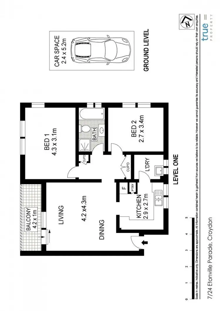 Fourth view of Homely apartment listing, 7/24 Etonville Parade, Croydon NSW 2132