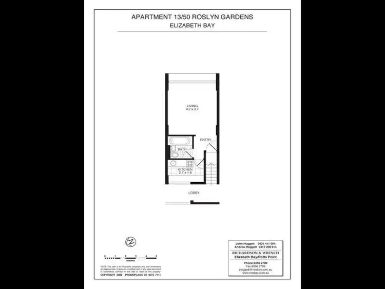 Fifth view of Homely apartment listing, 13/50 Roslyn Gardens, Elizabeth Bay NSW 2011