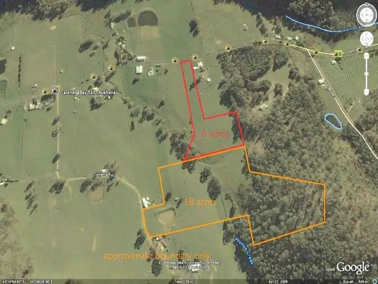 Third view of Homely land listing, LOT Office CO Wens Road, Gardners Bay TAS 7109