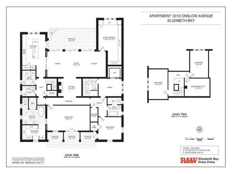 Fifth view of Homely apartment listing, 12/12 Onslow Avenue, Elizabeth Bay NSW 2011