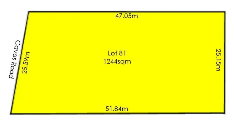 Main view of Homely land listing, 33 Caves Road (Lot 81), Abbey WA 6280