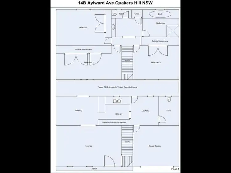 Second view of Homely townhouse listing, 14B Aylward Ave, Quakers Hill NSW 2763