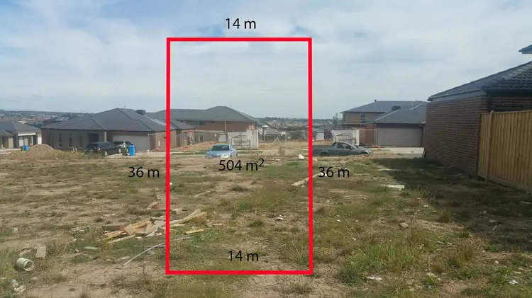 Main view of Homely land listing, 57 Ellaroo Circuit, Clyde North VIC 3978