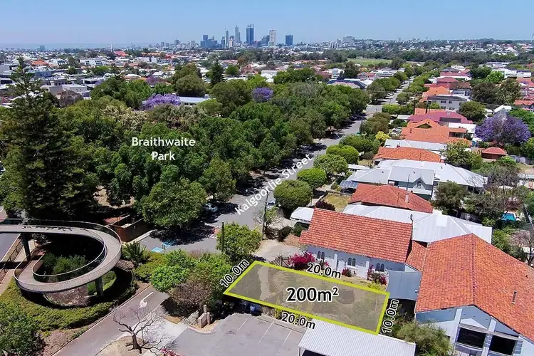 Main view of Homely land listing, 117 Kalgoorlie Street, Mount Hawthorn WA 6016