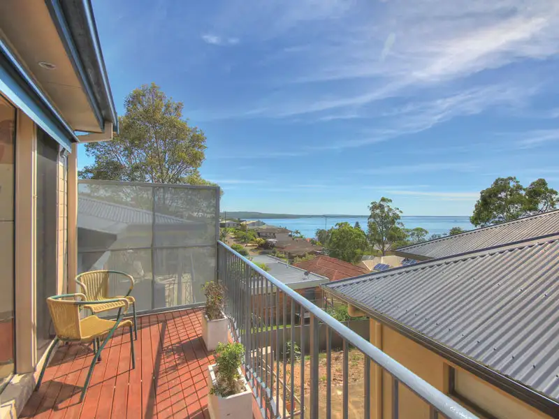 Main view of Homely semi-detached listing, 2/18 Vista Avenue, Soldiers Point NSW 2317