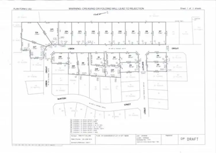 Main view of Homely land listing, Lot 225 Lisbon Circuit, Orange NSW 2800