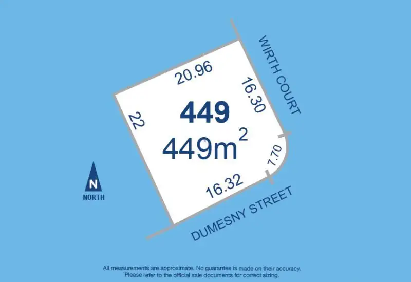 Main view of Homely land listing, 1 Wirth Court (Lot 449, Horsham VIC 3400