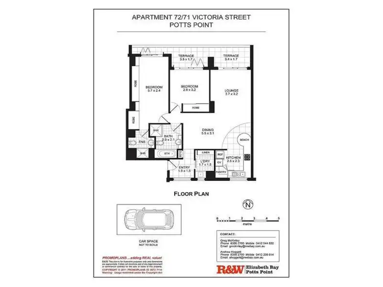Fifth view of Homely apartment listing, 72/71 Victoria Street, Potts Point NSW 2011