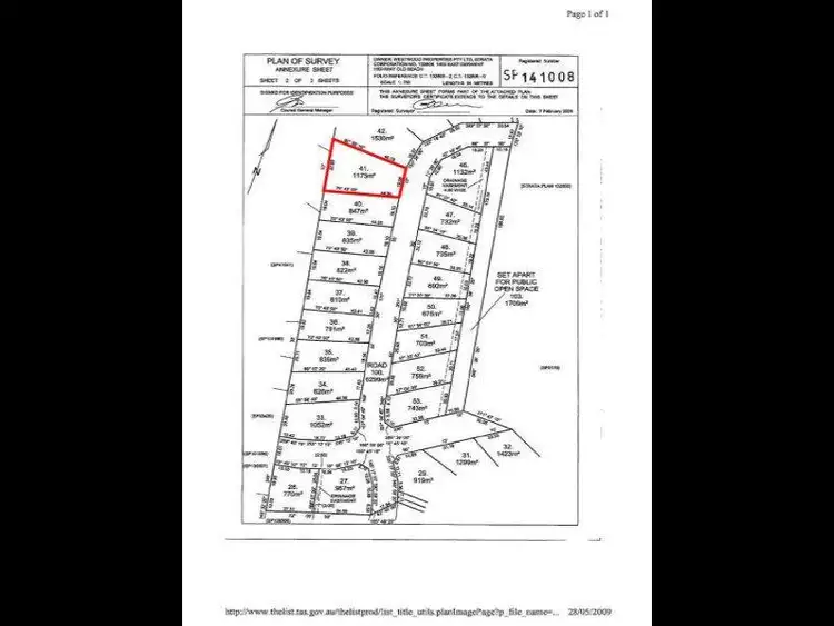 Fifth view of Homely land listing, 45 Churinga Waters Drive, Old Beach TAS 7017
