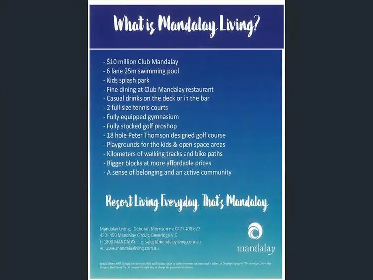 Seventh view of Homely land listing, 22 Cascade Drive Mandalay Resort Golf Estate, Beveridge VIC 3753