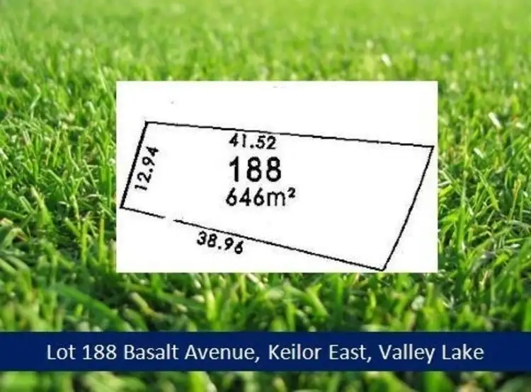 Lot 188 Basalt Avenue, Keilor East VIC 3033