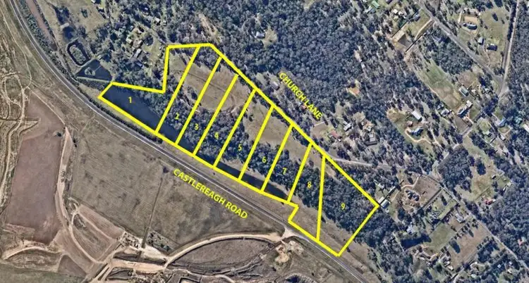 Second view of Homely land listing, Lot 1 - 9 Church Lane, Castlereagh NSW 2749
