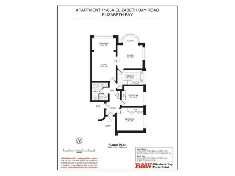 Fifth view of Homely apartment listing, 11/65A Elizabeth Bay Road, Elizabeth Bay NSW 2011