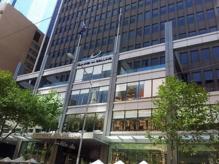 Main view of Homely serviced apartment listing, 817/480 Collins Street, Melbourne VIC 3000