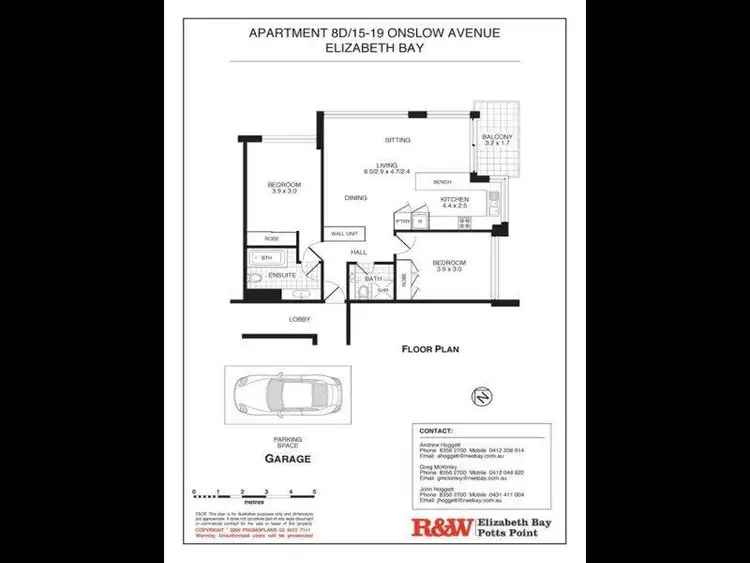 Fifth view of Homely apartment listing, 8D/15-19 Onslow Avenue, Elizabeth Bay NSW 2011