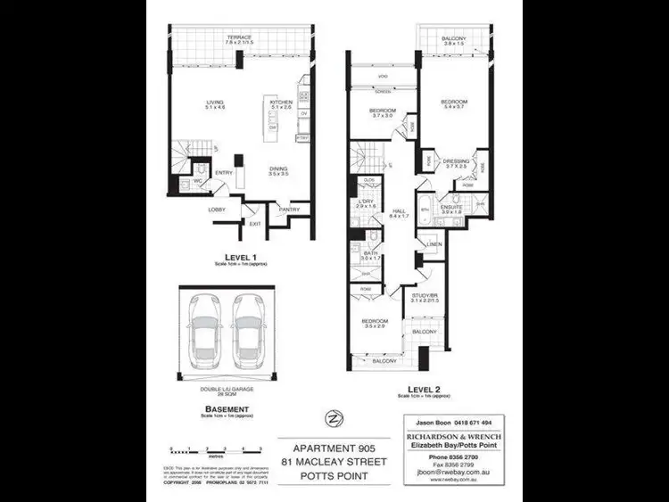 Fifth view of Homely apartment listing, 905/81 Macleay Street, Potts Point NSW 2011