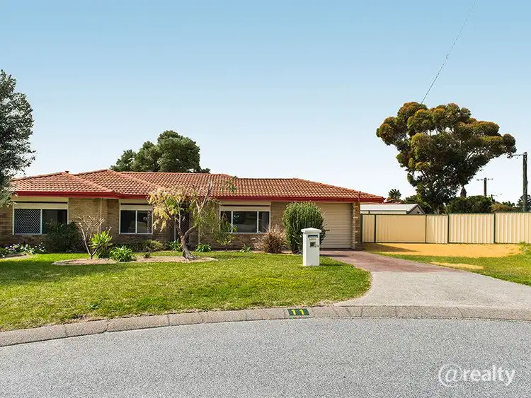 Second view of Homely house listing, 11 Lara Court, Cooloongup WA 6168