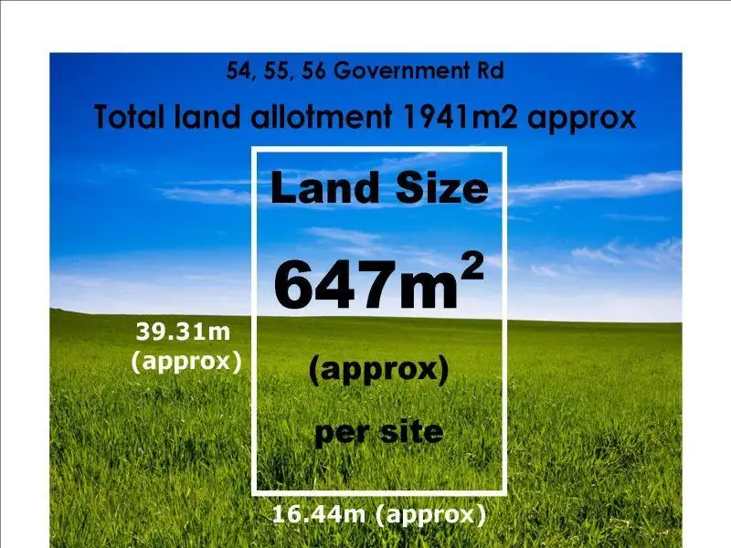 Main view of Homely land listing, 55 Government Road, Altona VIC 3018