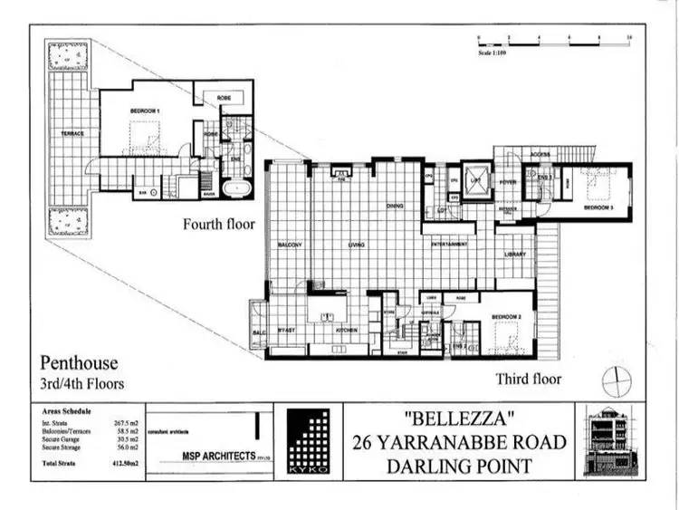 Fifth view of Homely apartment listing, 3/26 Yarranabbe Road, Darling Point NSW 2027