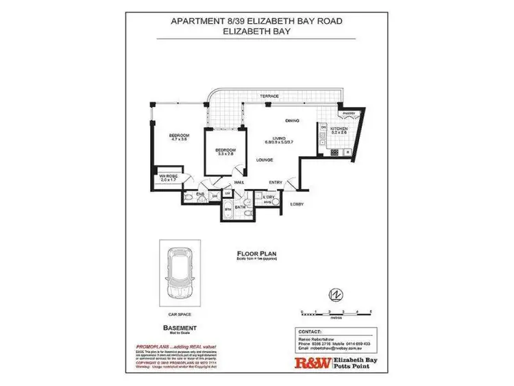 Fifth view of Homely apartment listing, 8/39 Elizabeth Bay Road, Elizabeth Bay NSW 2011