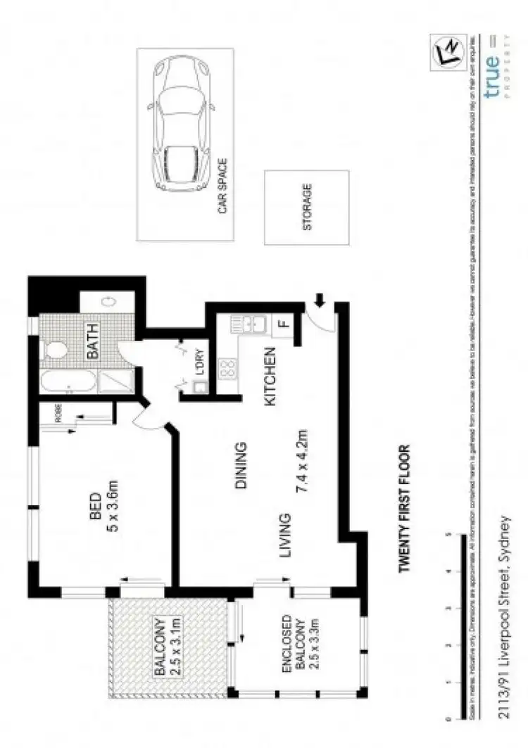 Fourth view of Homely apartment listing, Unit 2113/91 Liverpool Street, Sydney NSW 2000