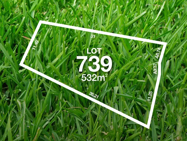 Main view of Homely land listing, Lot 739 Valley Lake Boulevard, Keilor East VIC 3033